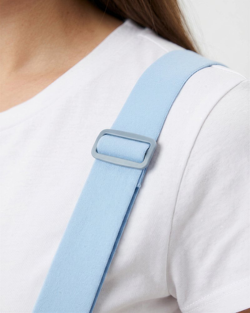 Sangle ajustable bleue Momybelly